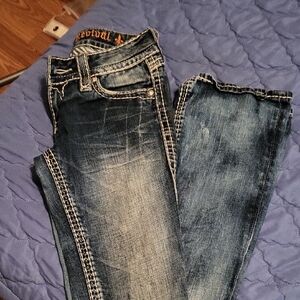 Rock Revival Blue Skinny Jeans